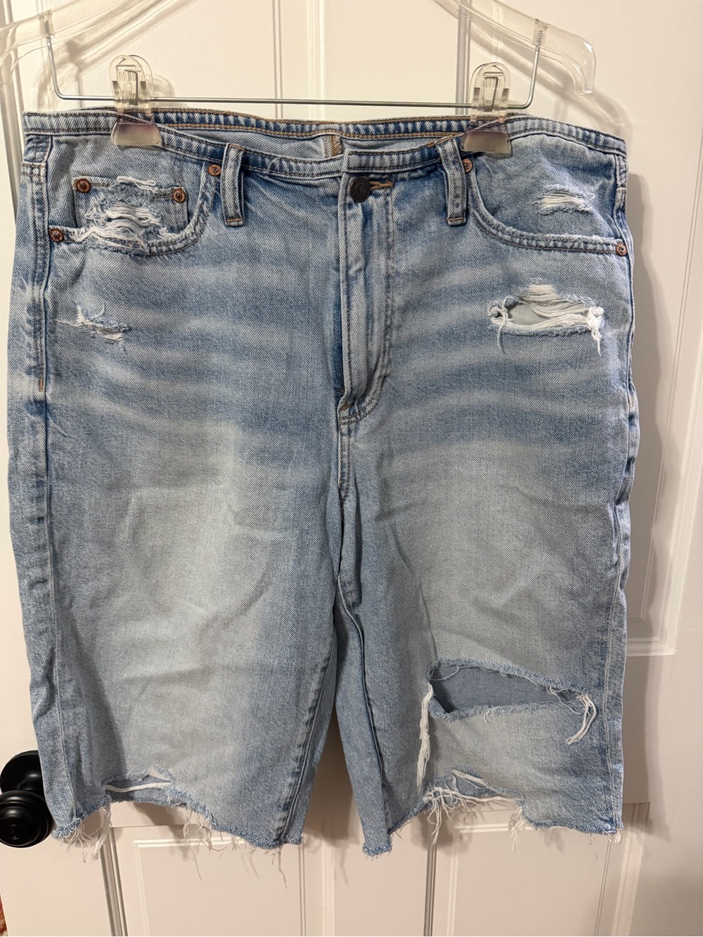 American Eagle Distressed Jean Shorts- New!